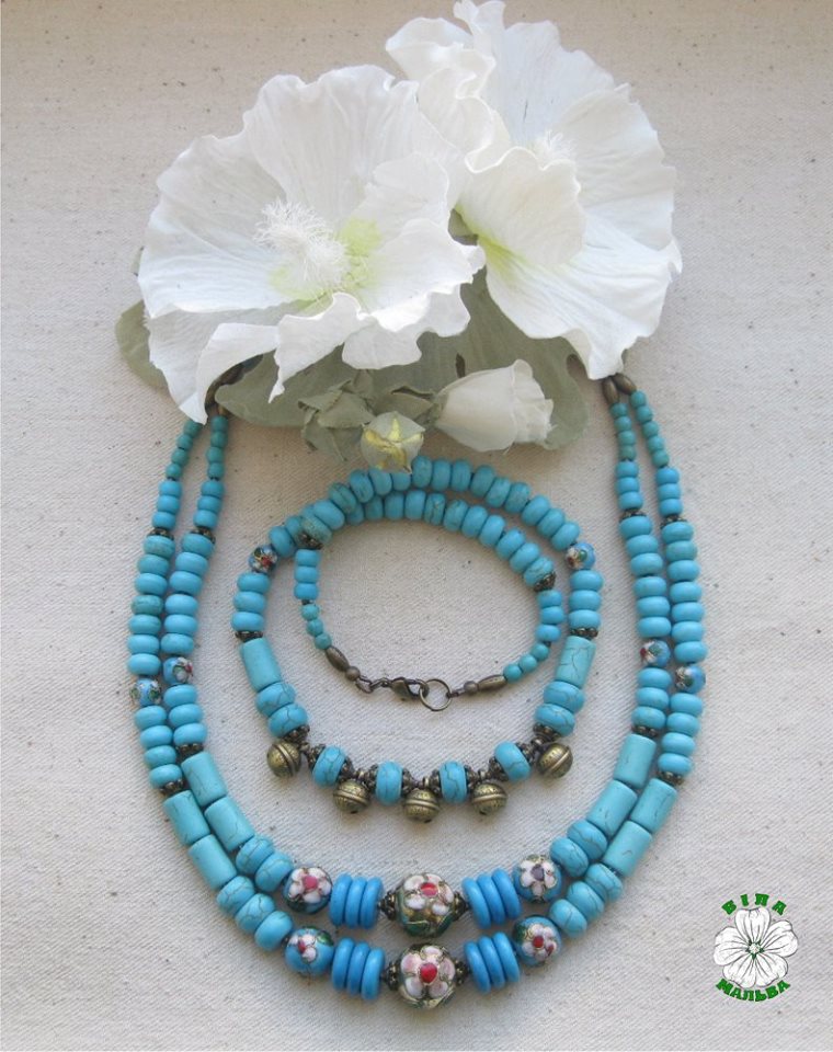 шелести, намисто, етно,  Ukrainian necklace