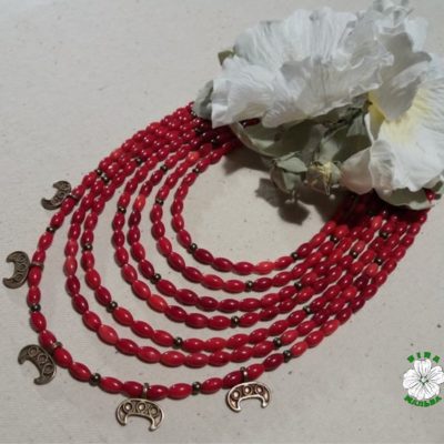 намисто, корал, корали, етно, ukrainian necklace